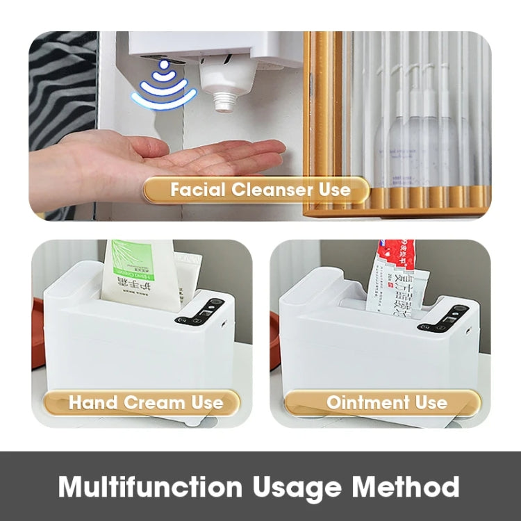 Dispenser automatico dentifricio con spremiagrumi intelligente