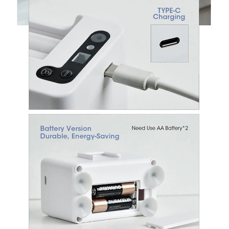 Dispenser automatico dentifricio con spremiagrumi intelligente