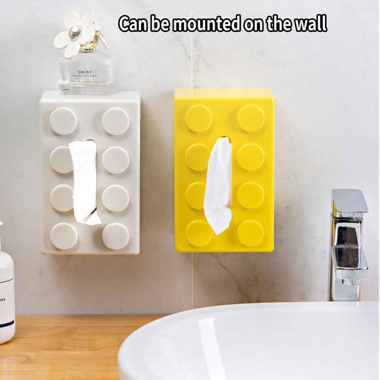 Decorazione porta fazzoletti in plastica ABS 20x12,6x8 cm