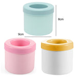 Stampo cilindrico silicone per cubetti di ghiaccio 60 pezzi