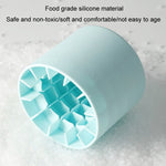 Stampo cilindrico silicone per cubetti di ghiaccio 60 pezzi