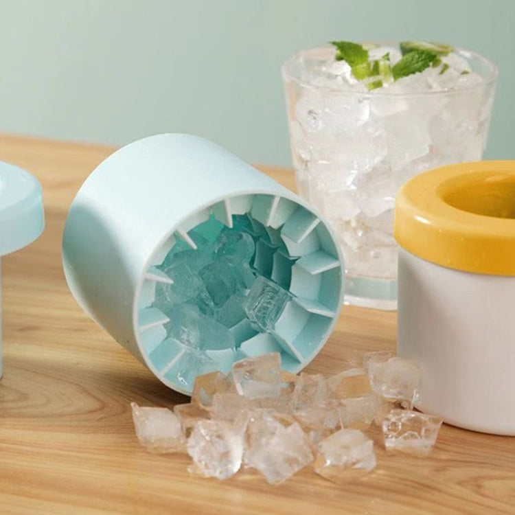 Stampo cilindrico silicone per cubetti di ghiaccio 60 pezzi