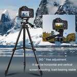 Staffa di atterraggio retrattile per fotografia con treppiede live in alluminio per fotocamera DSLR portatile, 102cm Tripod+Clip+Bag, 102cm Tripod+Clip+Bag+Controller+Adaptor, 130cm Tripod+Clip+Bag, 130cm Tripod+Clip+Bag+Controller+Adaptor             ...