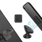 Supporto magnetico per cellulare con fibbia girevole 360°