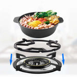 Supporto per anello di supporto per wok in ghisa per stufa a gas per stufa per pentole da cucina domestica