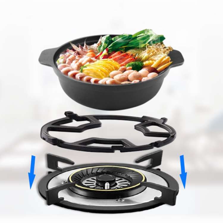 Supporto per anello di supporto per wok in ghisa per stufa a gas per stufa per pentole da cucina domestica