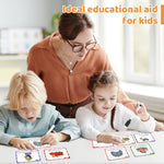Carte didattiche inglese 36 pezzi per bambini