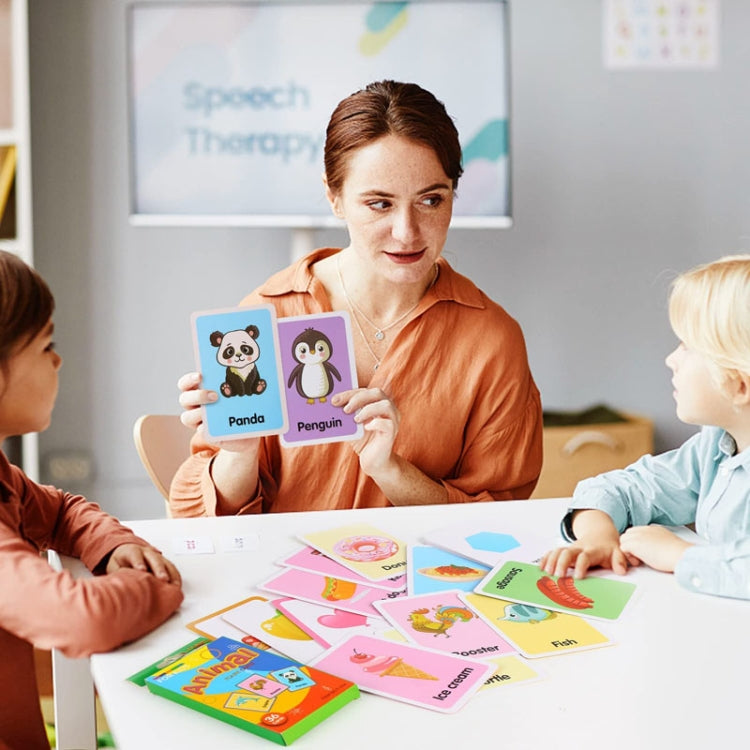 Carte didattiche inglese 36 pezzi per bambini