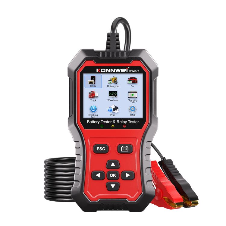 KONNWEI Tester per relè auto 2 in 1 e tester per batterie, KW371