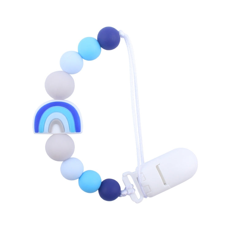 Clip ciuccio con catenella antigoccia in silicone