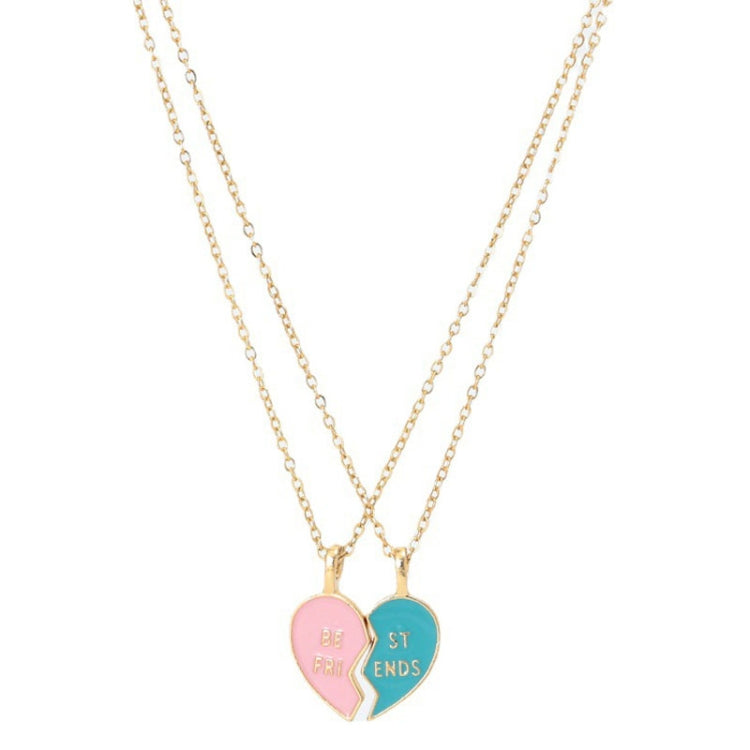 Collana con ciondolo cuore in lega di zinco 45+5 cm