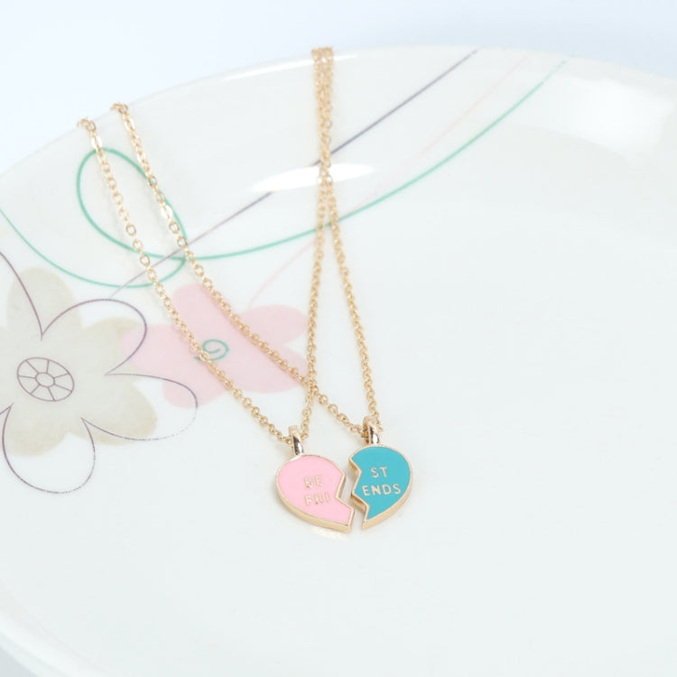 Collana con ciondolo cuore in lega di zinco 45+5 cm