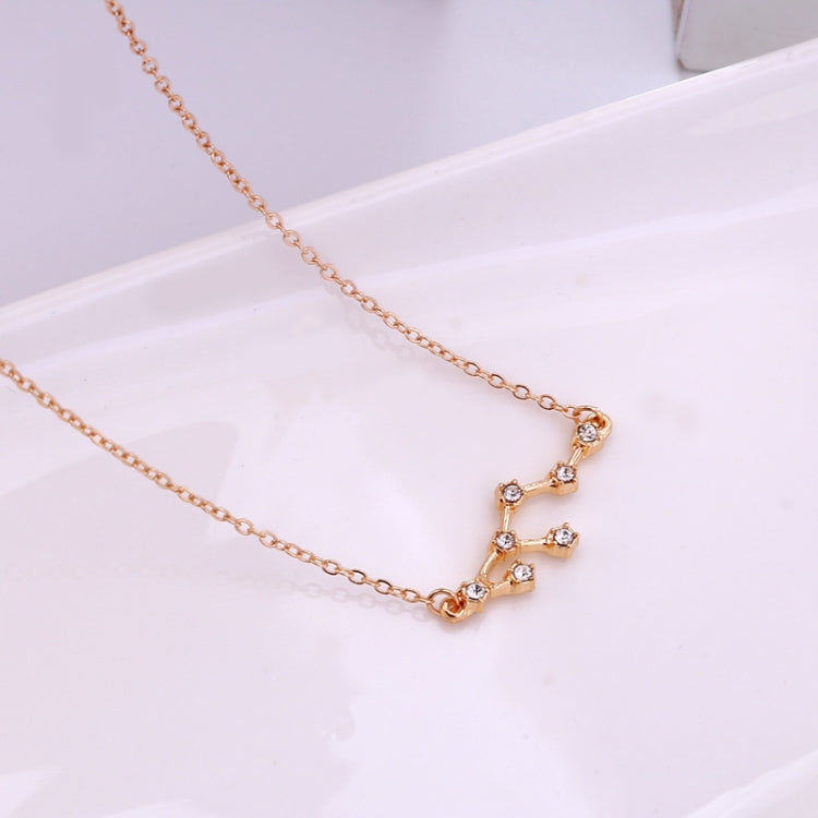Collana 12 segni zodiacali con strass e ciondolo