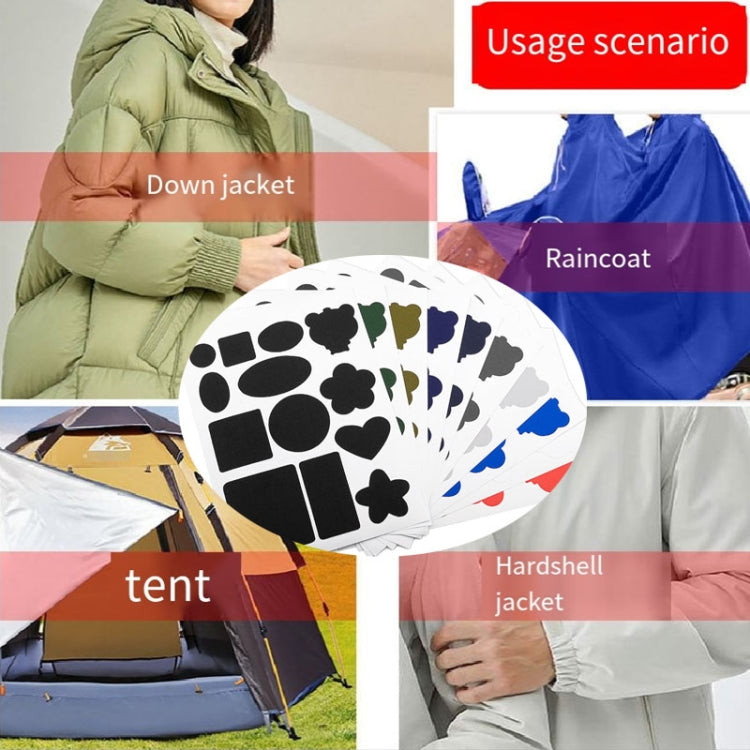 Adesivi toppe autoadesive in nylon per riparazioni piumini
