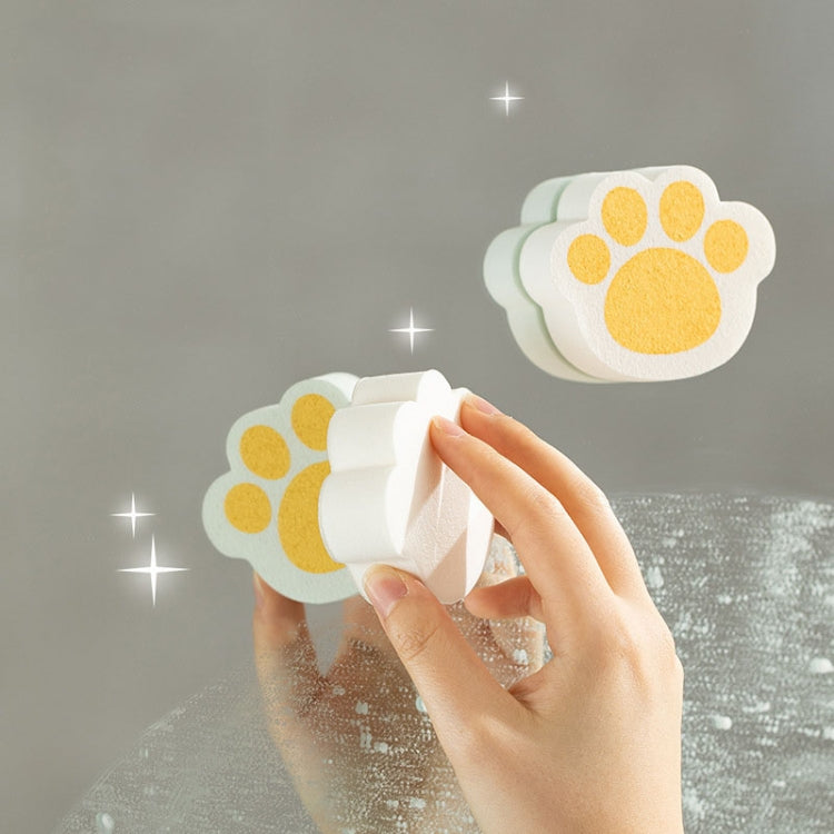 Spugna pulizia disincrostante per rubinetto e specchio bagno