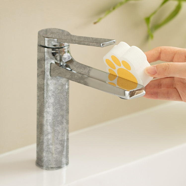 Spugna pulizia disincrostante per rubinetto e specchio bagno
