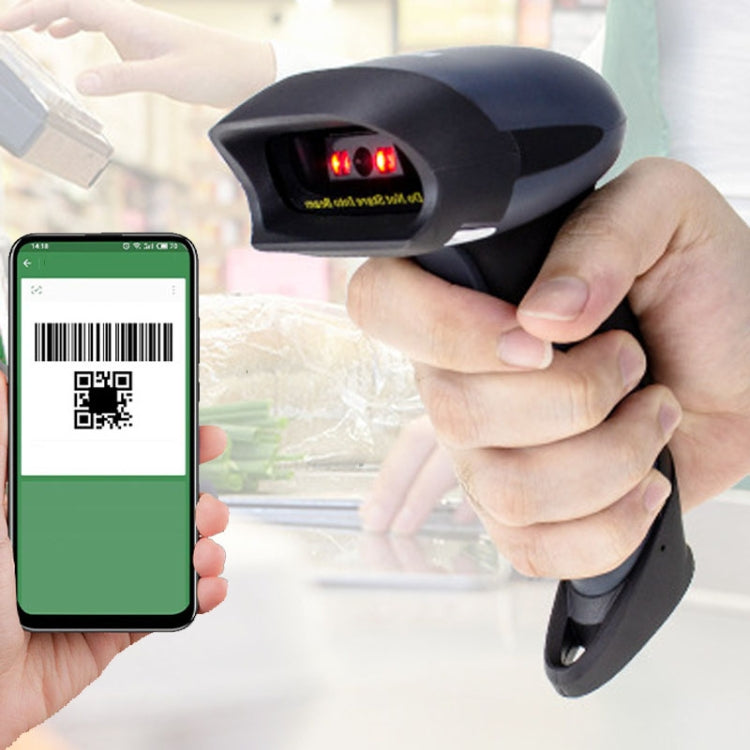 NETUM Scanner portatile a luce rossa wired e wireless