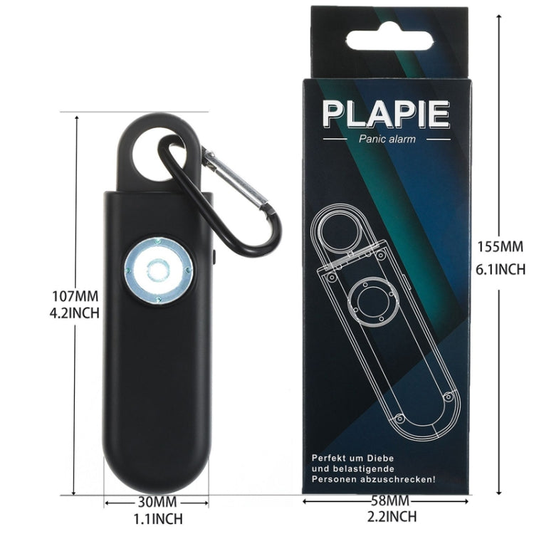 Allarme personale da donna con sirena 120 dB e LED
