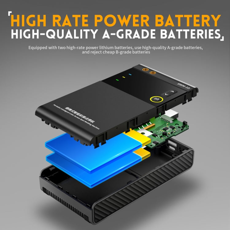Saldatrice a punti portatile FNIRSI con batteria 5000mAh