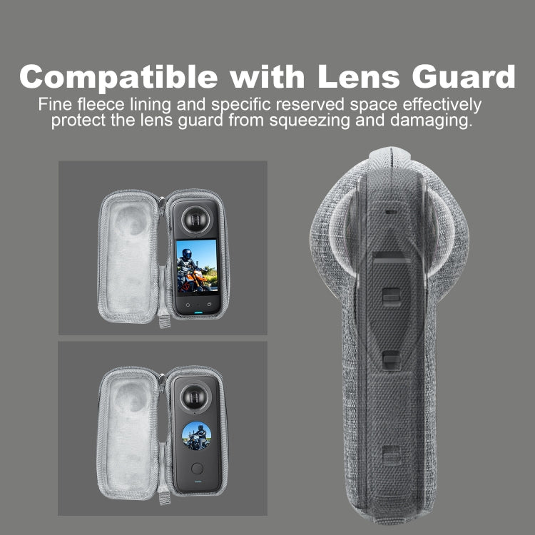 Borsa custodia per Insta360 X3 in EVA e tessuto