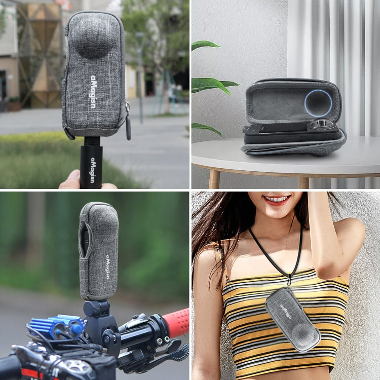 Borsa custodia per Insta360 X3 in EVA e tessuto