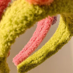 Fascia per capelli orso in peluche 24x20 cm