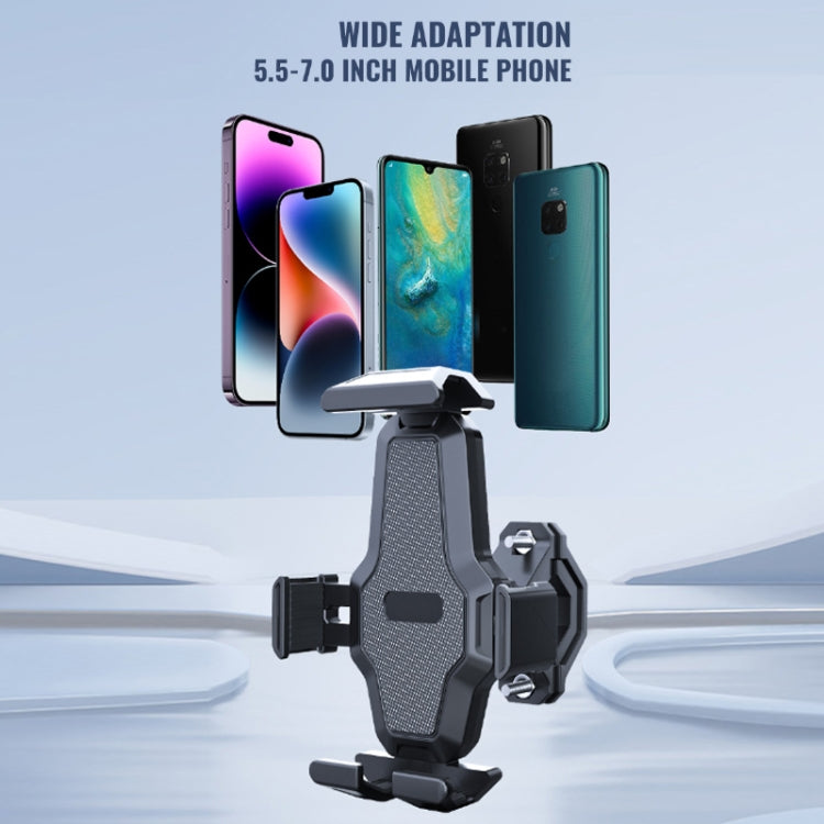 Supporto per cellulare da bicicletta con chiusura automatica