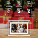 Cornice digitale 5 pollici HD 1080P con memoria 4GB