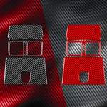 Set 3 adesivi fibra carbonio bocchette aria Mercedes G