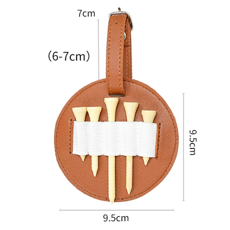 Borsa portaoggetti tascabile in pelle PU con inserto per punte da