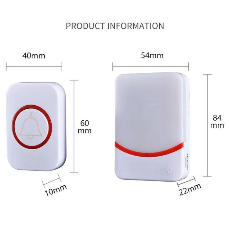 Chiamata campanello lampeggiante wireless con telecomando USB
