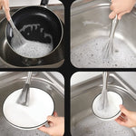 Spazzola pulizia acciaio inox 304 per cucina 25.5cm