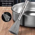 Spazzola pulizia acciaio inox 304 per cucina 25.5cm