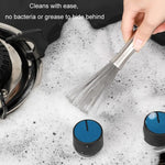 Spazzola pulizia acciaio inox 304 per cucina 25.5cm