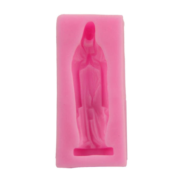Stampo silicone per dolci Vergine Maria 10x6x2 cm