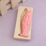 Stampo silicone per dolci Vergine Maria 10x6x2 cm