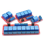 Modulo relè con isolamento optoaccoppiatore 5V 2/4/8 canali