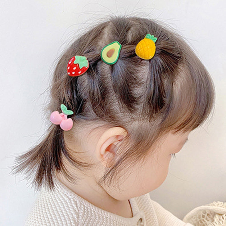 Set 10 fasce per capelli bambini in pelle e resina