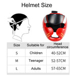 Casco da boxe per sparring protezione testa S M L