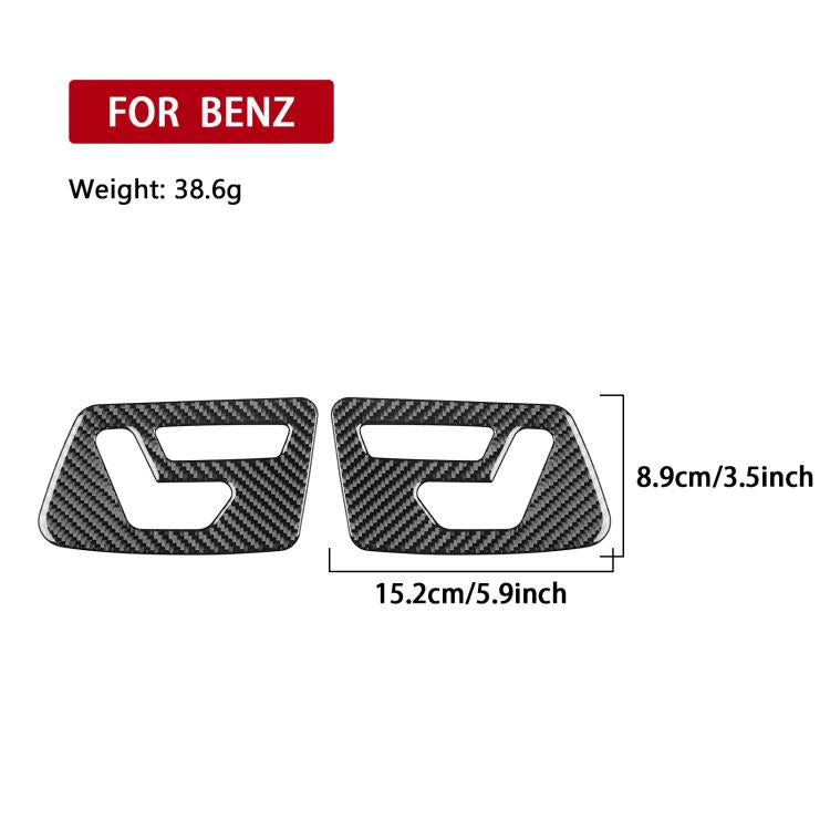 Set 2 adesivi regolazione sedile Mercedes-Benz Classe G W463