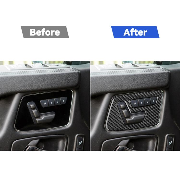 Set 2 adesivi regolazione sedile Mercedes-Benz Classe G W463