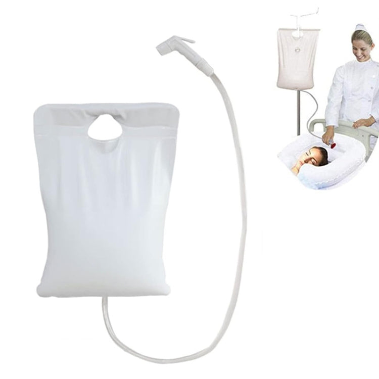 Borsa pieghevole portatile per acqua da 10 litri in PVC