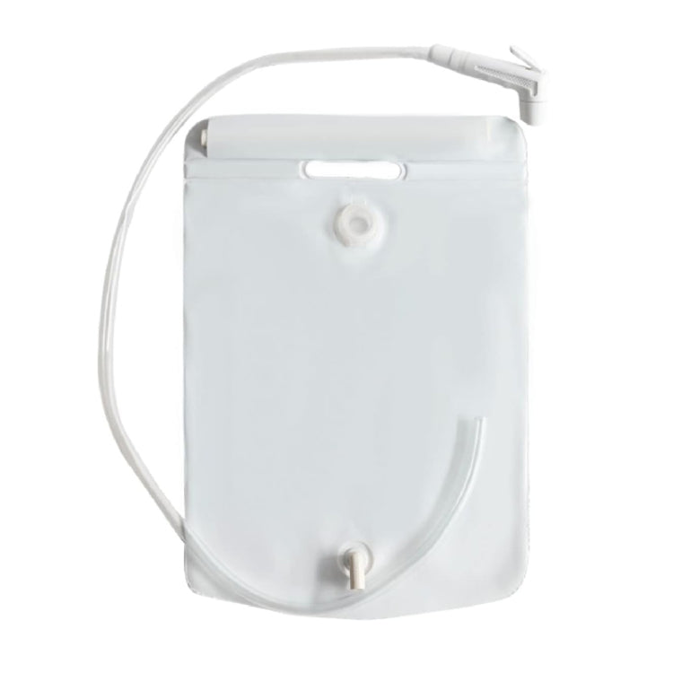Borsa pieghevole portatile per acqua da 10 litri in PVC