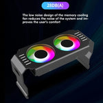 Memory Cooler ARGB doppia ventola per DDR DDR2 DDR3 DDR4 DDR5