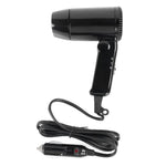 Asciugacapelli portatile 12V per auto con supporto