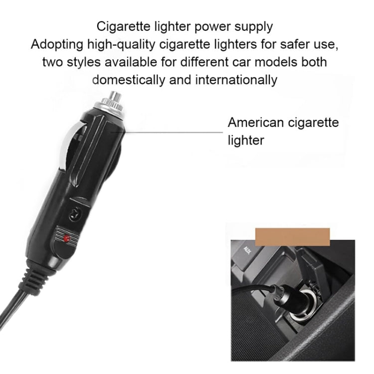 Asciugacapelli portatile 12V per auto con supporto