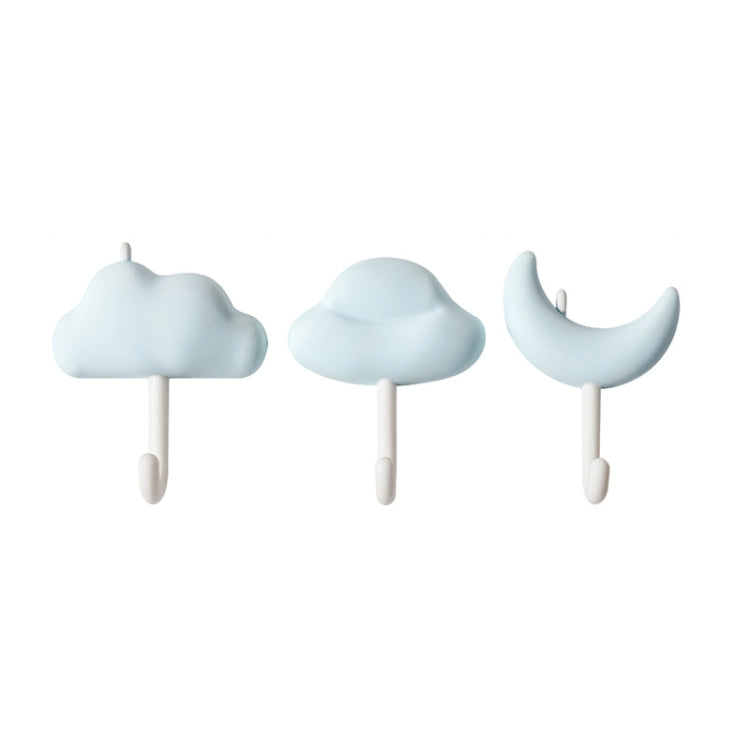 Set 3 ganci adesivi senza fori per parete casa