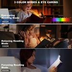 Lampada da lettura a clip ricaricabile USB LED