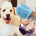 Spazzola pulizia zampe cane multifunzionale in TPR