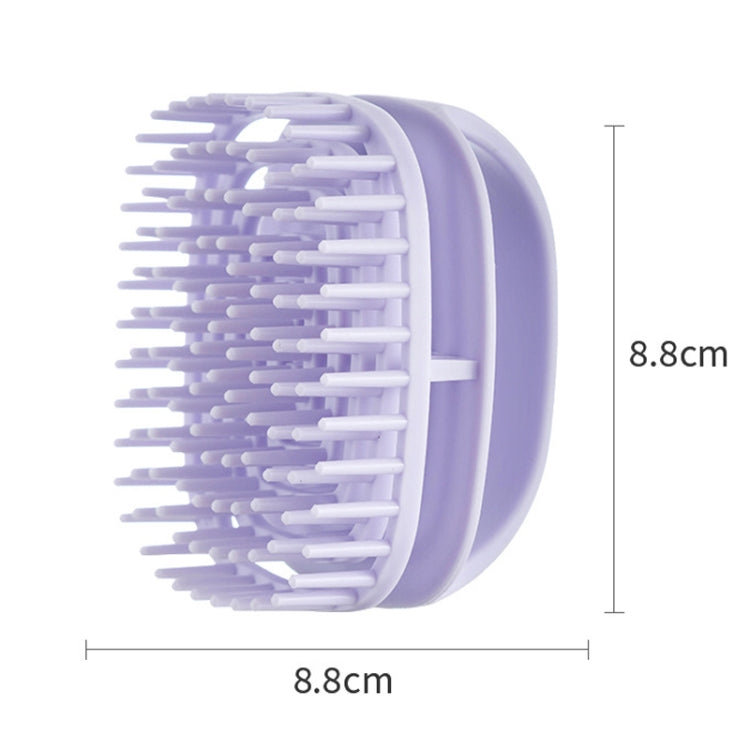 Spazzola massaggio cuoio capelluto in silicone